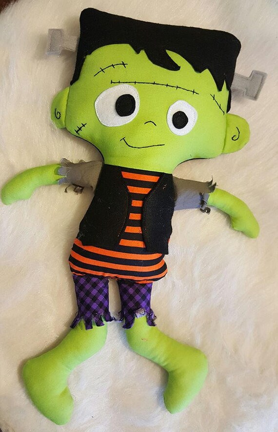 frankenstein stuffed doll