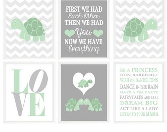 baby turtle nursery theme