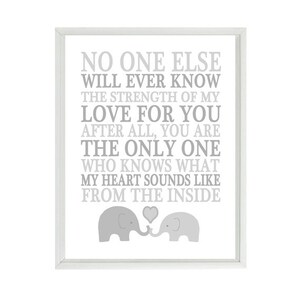 Personne Dautre Ne Saura Jamais La Force De Mon Amour Pour Etsy