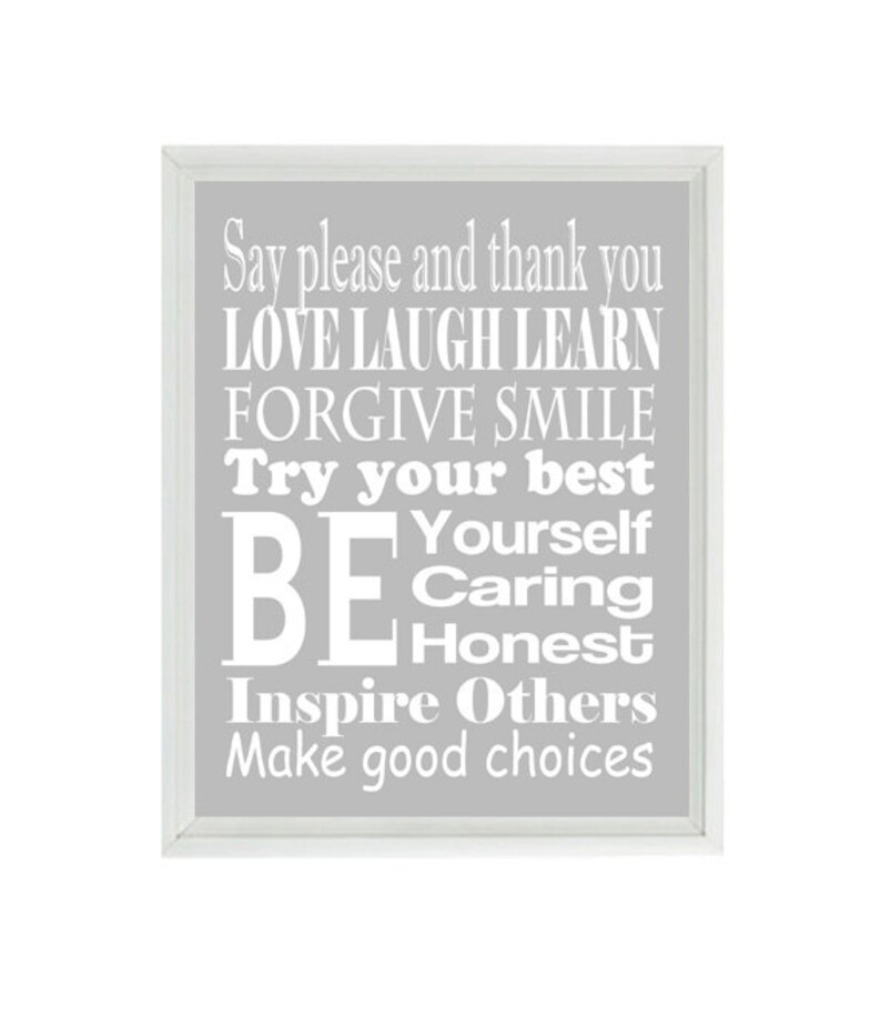How Do You Spell Love Playroom Artwork Wall Poster Print Walls