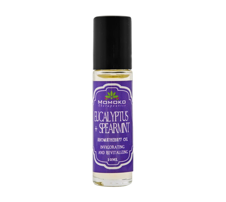 Eucalyptus Spearmint Aromatherapy Oil Chakra Essential Oil Etsy
