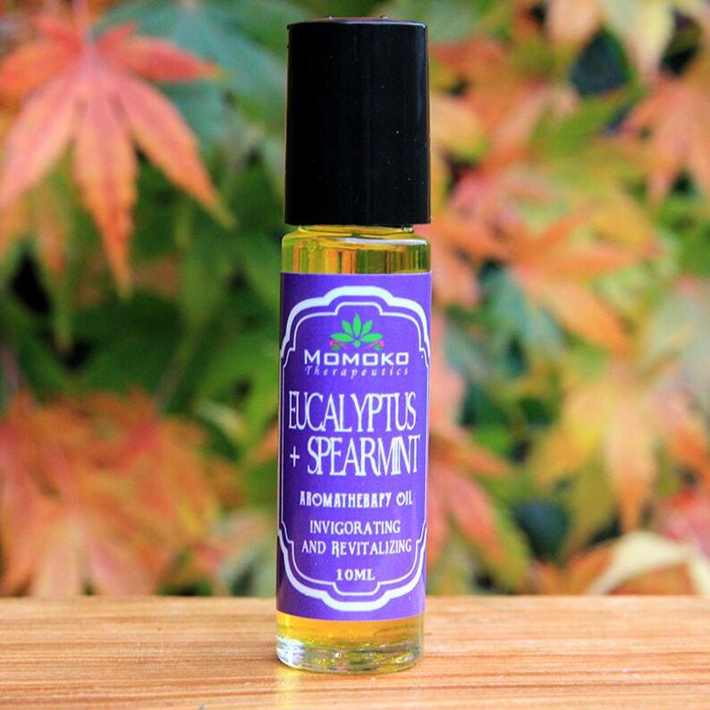 Eucalyptus Spearmint Aromatherapy Oil Chakra Essential Oil Etsy
