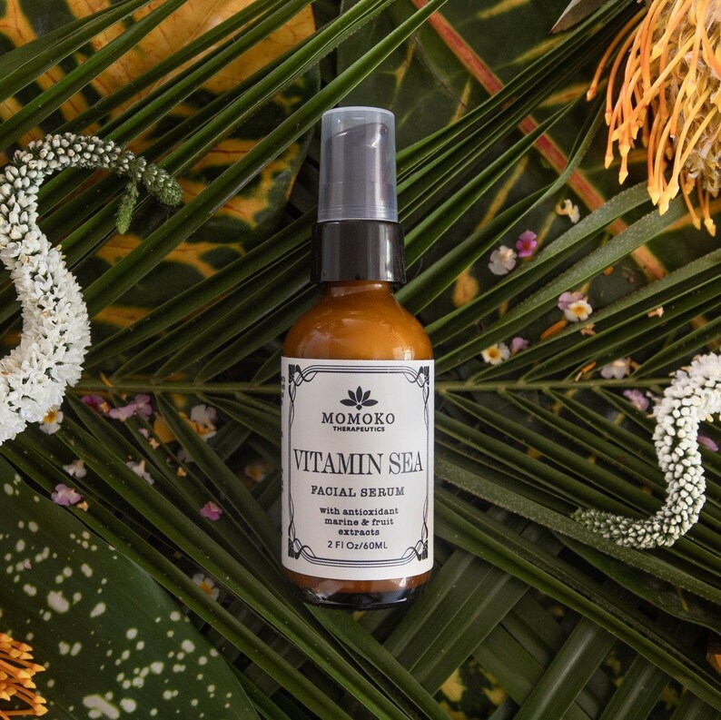 Vitamin Sea Facial Serum all natural organic vitamin c Etsy