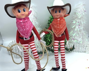 Elf Props elf size clothes Western Theme Cowboy hat NO DOLL