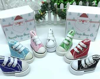 Zapatillas de tenis tamaño elfo, accesorios de elfo, SIN MUÑECA