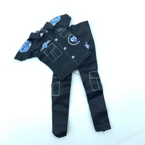 Elf Props elf size police uniform elf clothing NO DOLL