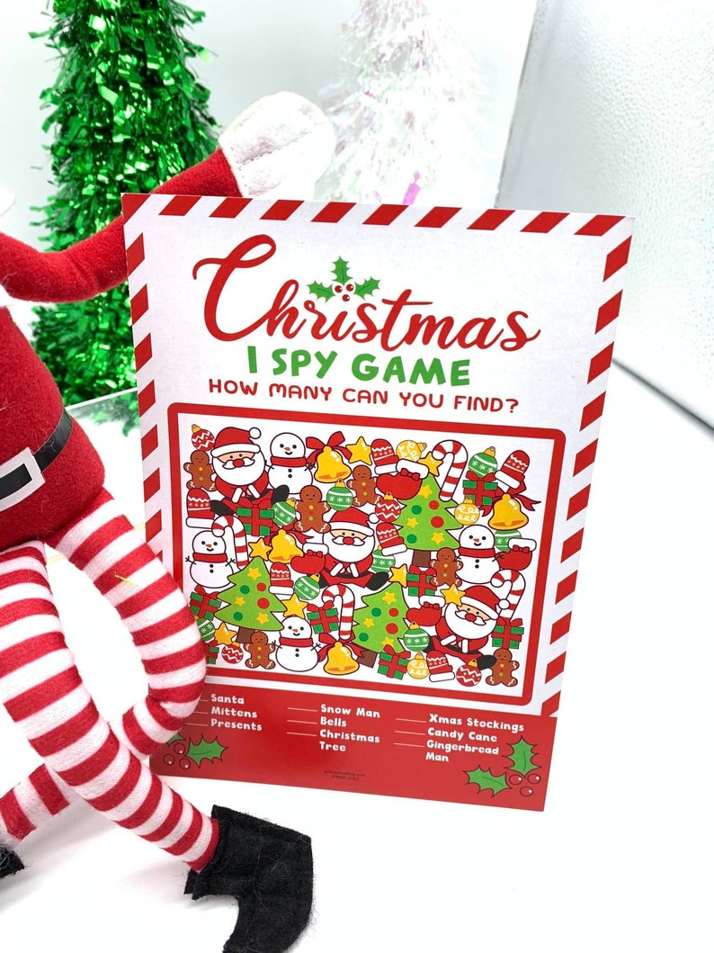 Elf Props Little Kid Interactive Prop Eye Spy Game NO DOLL - Etsy
