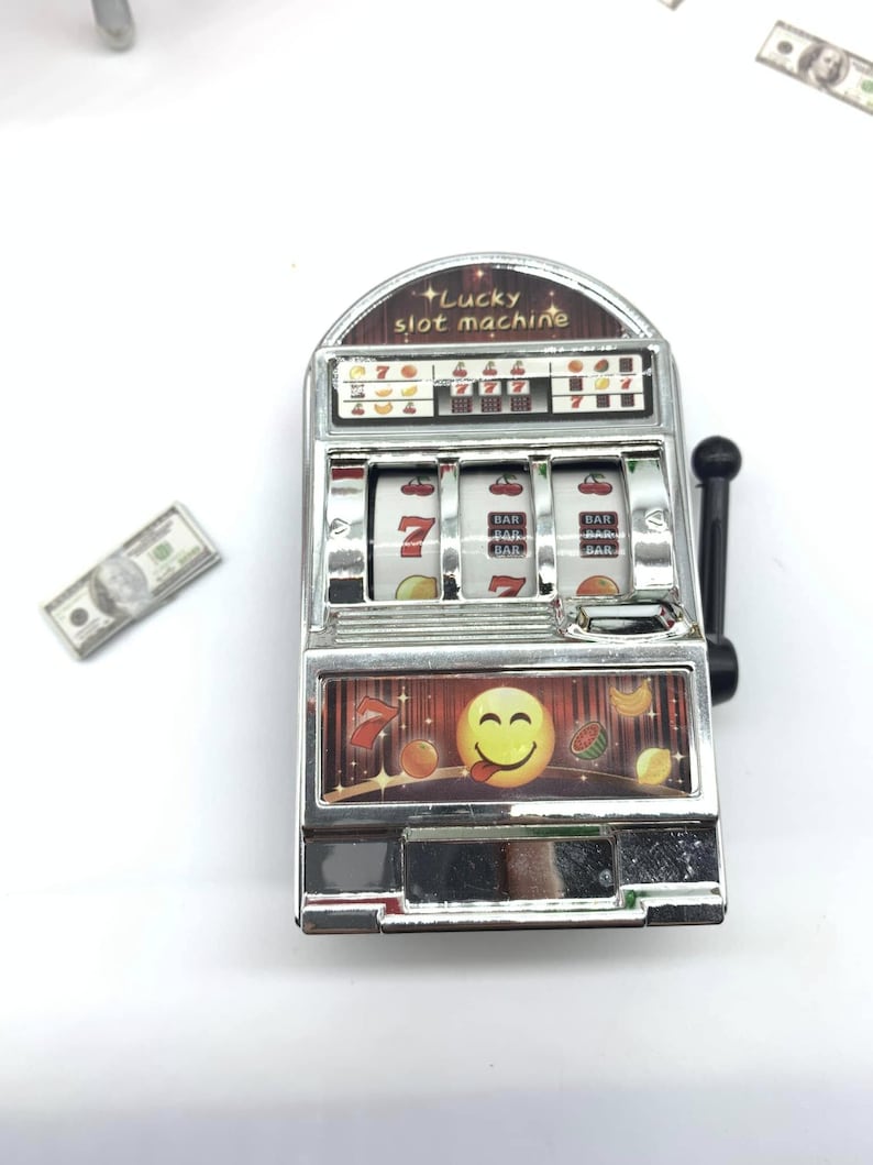 Elf Prop: Handmade Miniature Play Money, 10 Bills silver slot+100's