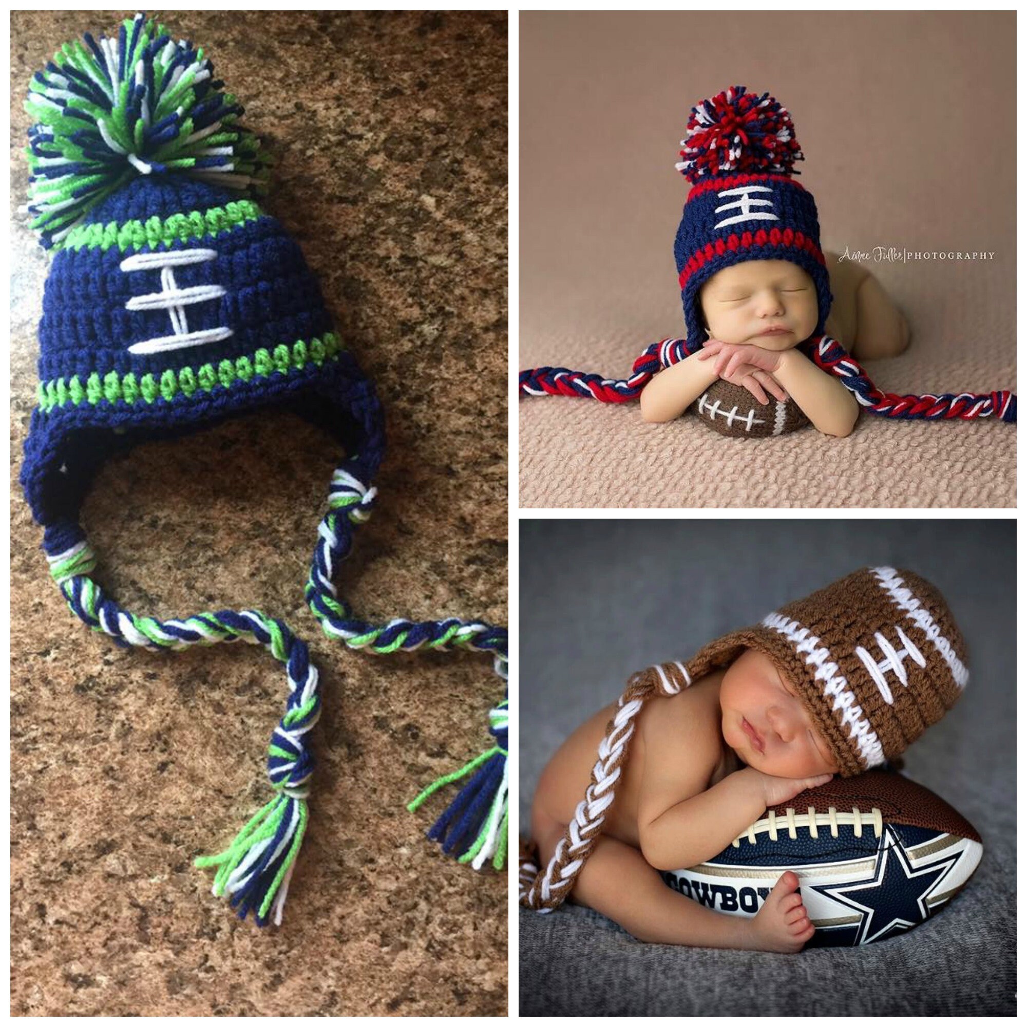 Seattle Seahawks Baby Boy Hat FOOTBALL 