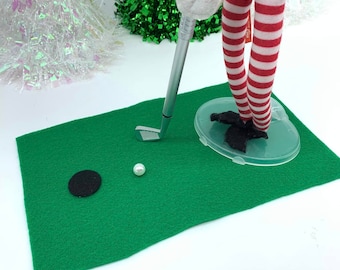 elf PROPS ELF size golf scene NO Doll stand golfing