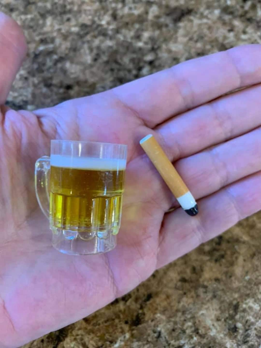 mouth tastes like cigarettes A cigar is a sensory experience. It is meant to be tasted, not inhaled. The  experience is in flavor, the combination of taste and aroma through the  mouth and nose. Cigarettes are