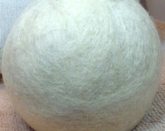WALDORF Doll Head - Felted Natural Wool Ball