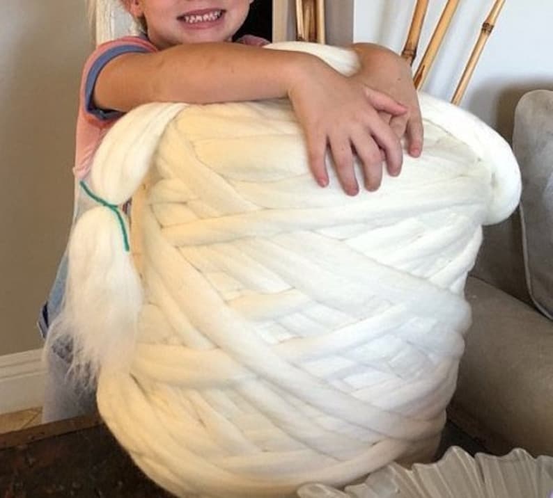 Wool Roving for Spinning Into Yarn Spinning Wool Roving Spin Etsy