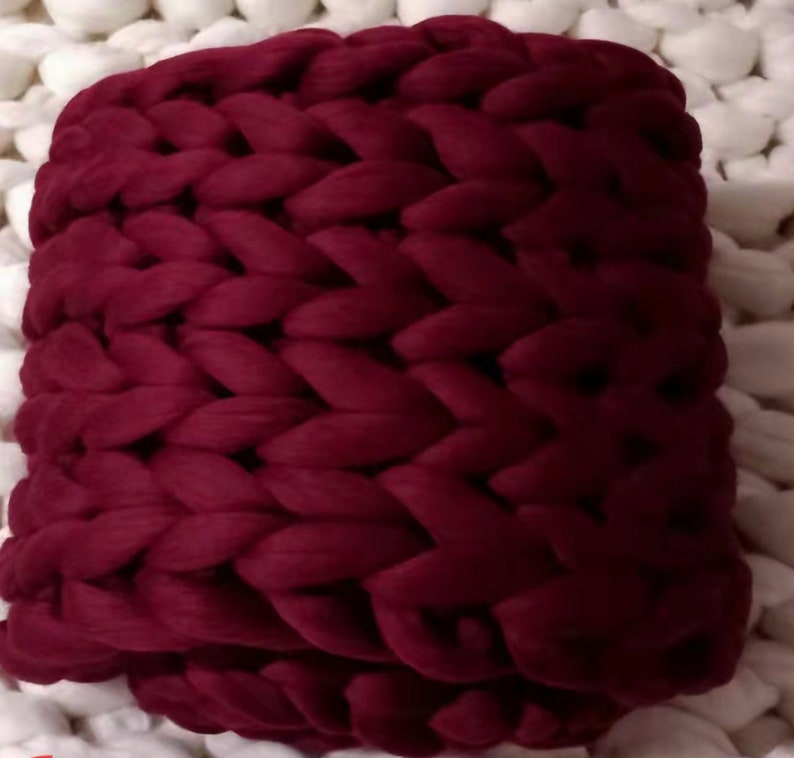 Customize Your Chunky Knit Blanket, Knit Blanket,choose Size & Color
