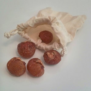 Organic Soap Nuts Soap Berries Natural Organic Laundry Detergent and Softener 1lb, 1/2lb Shep's Soap Nuts image 4