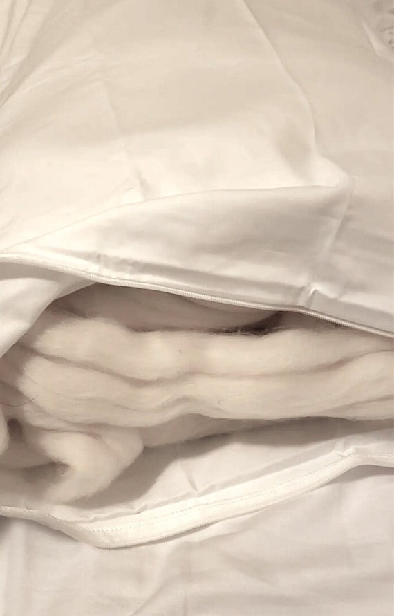 Wool Pillow Filling: DIY Adjustable Pillow Comfort, Falkland Sheep