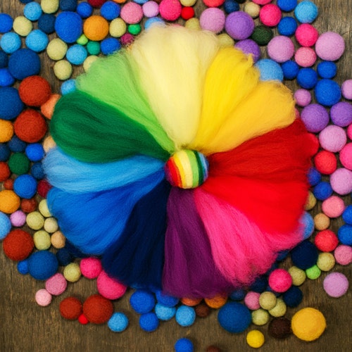 Wool Roving For Spinning & Felting | Revolution Fibers