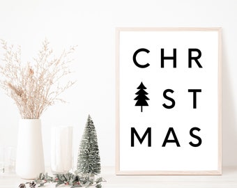 Poster Christmas | Christmas | Wall decoration | Picture