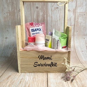 Mami Survival Kit | Geburt | Mama | Geschenk zur Geburt | Wellness
