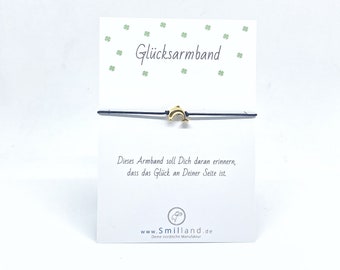 Glücksarmband Delfin goldfarben | Armband | Glücksbringer