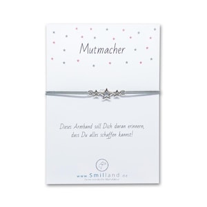 Lucky bracelet sea of stars silver-colored | Stars | Star | Encouragement | Lucky charm