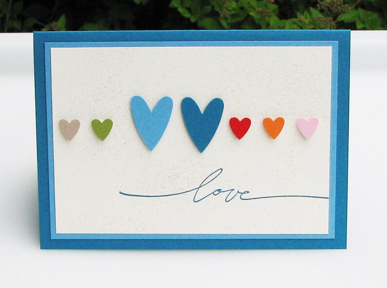 Blue Love Card image 1