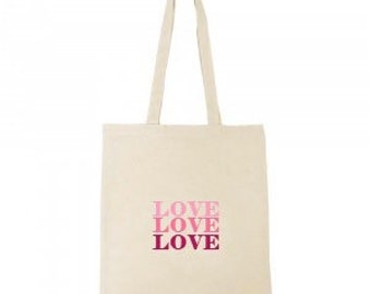Jutetasche Love | Einkaufstasche | Shopper