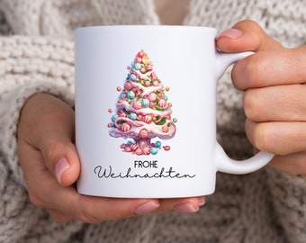 Tasse Tannenbaum | Becher | Geschenk | Frohe Weihnachten