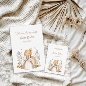 U-Heft und Impfpass-Hülle Prinzessin | Untersuchungsheft | Schutzhülle | Geschenk für Mamas