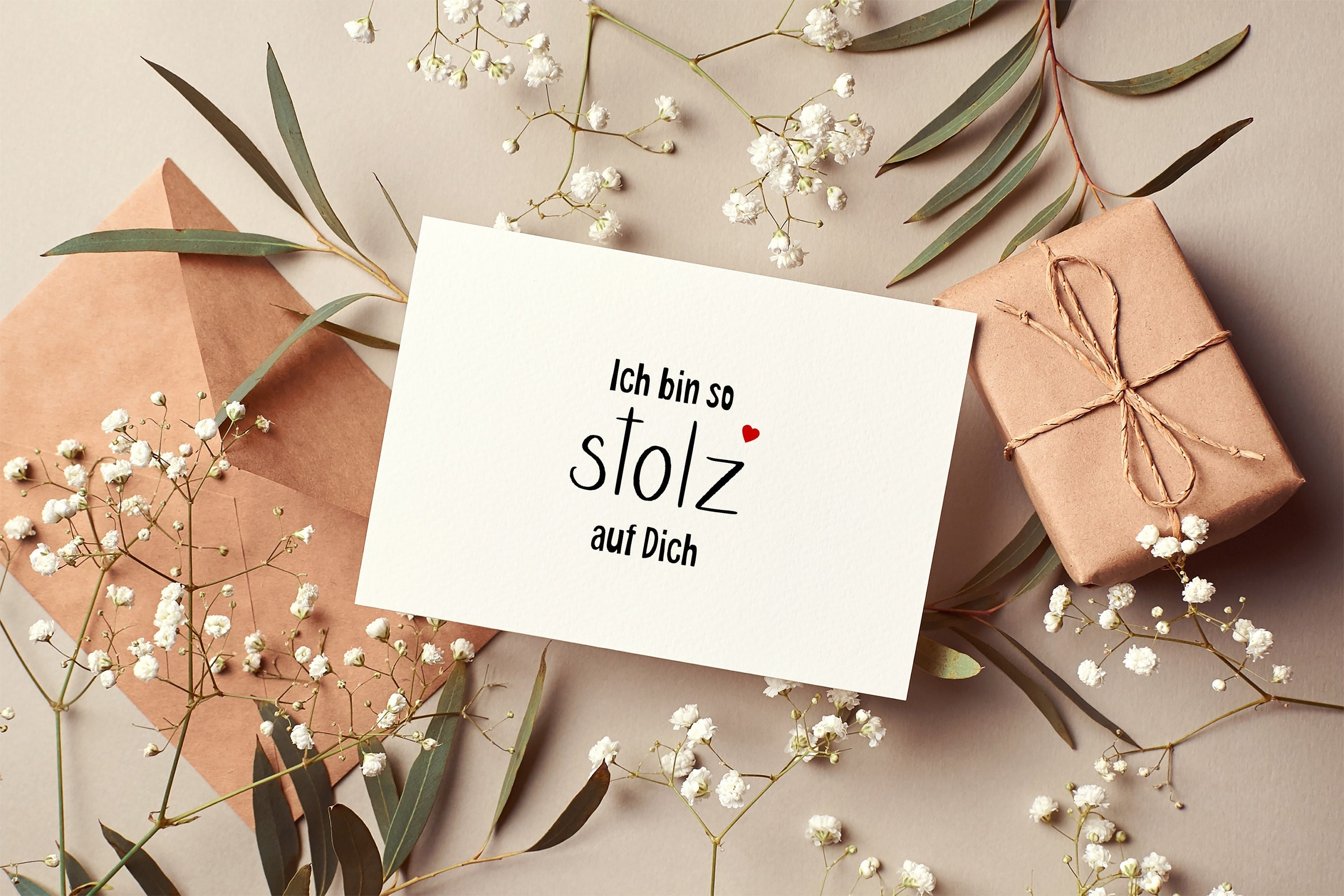 Ich Bin Stolz Auf Dich Schatz www.etsy.com