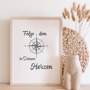 Poster Compass wall decoration Picture image 3