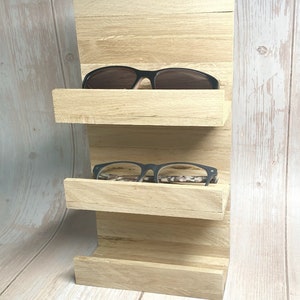 Glasses holder Glasses rack Glasses parking lot Glasses Sunglasses Gift image 2