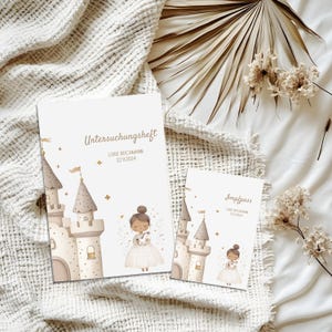 U-Heft und Impfpass-Hülle Prinzessin | Untersuchungsheft | Schutzhülle | Geschenk für Mamas