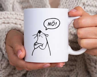 Cup Nope | Mug | seal | Gift | Work