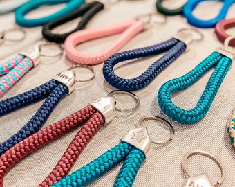 Personalized Sailing Rope Keychain | Nautical | Gift