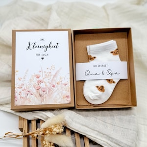 Geschenkbox Schwangerschaftsverkündung | Schwanger | Baby | Geschenkschachtel