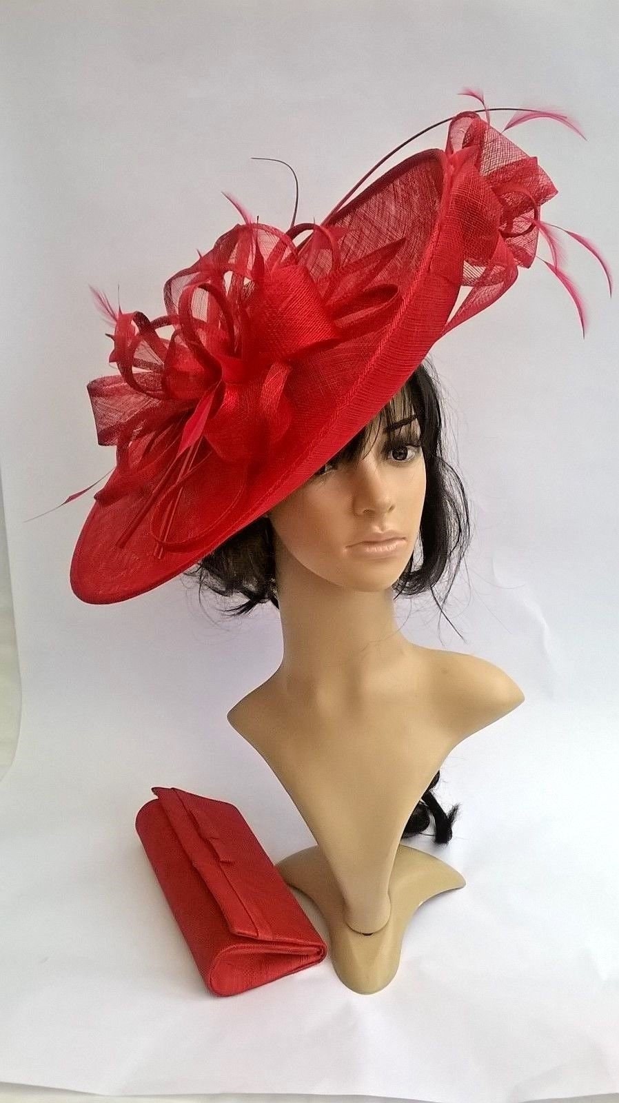 Stunning Sinamay Fascinator Hat 