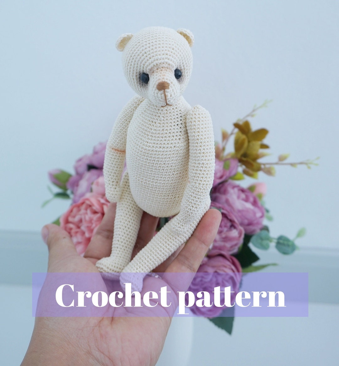 Small Crochet Bear Pattern Etsy