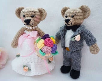 Married bear crochet pattern