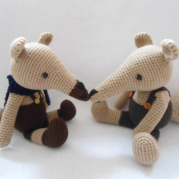 Baby Anteater crochet pattern