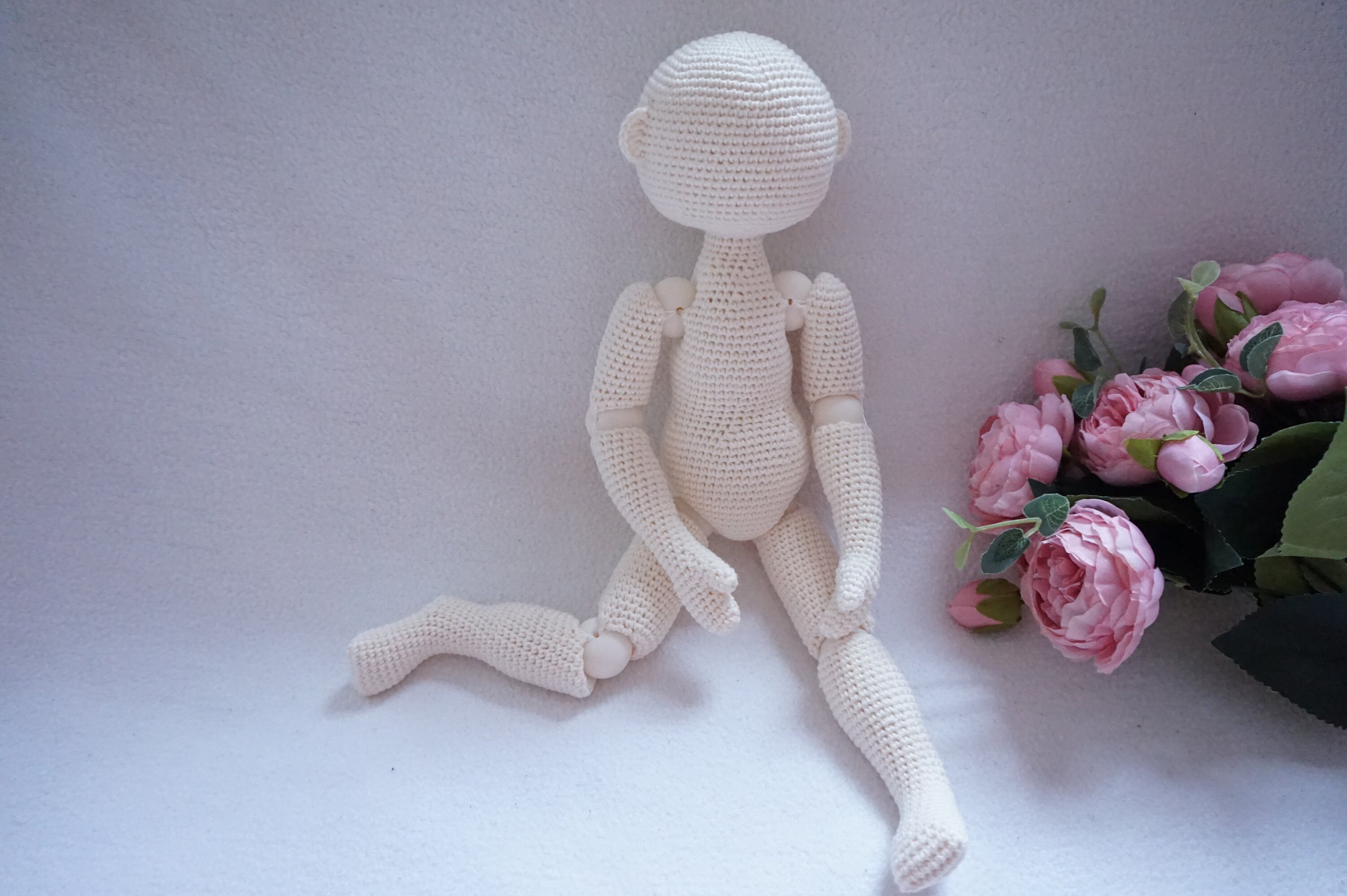 Doll Joints Body Crochet Pattern Not Include Hair and Face Etsy