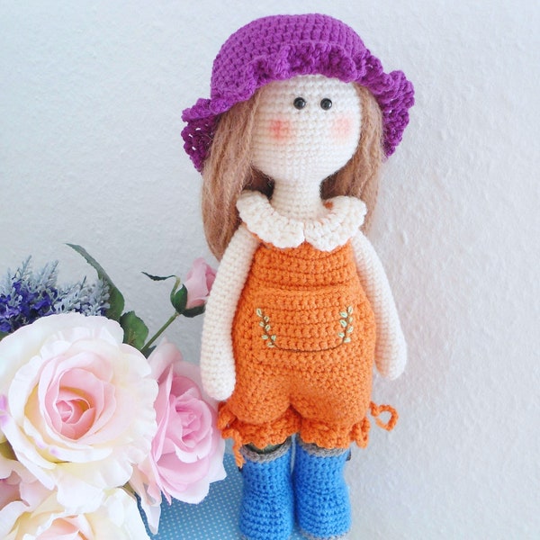 Tilda doll with clothes crochet pattern