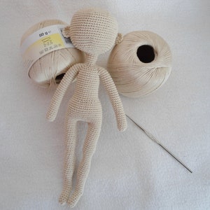 Doll body crochet pattern (without wire )