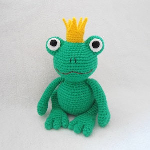 prince frog crochet pattern