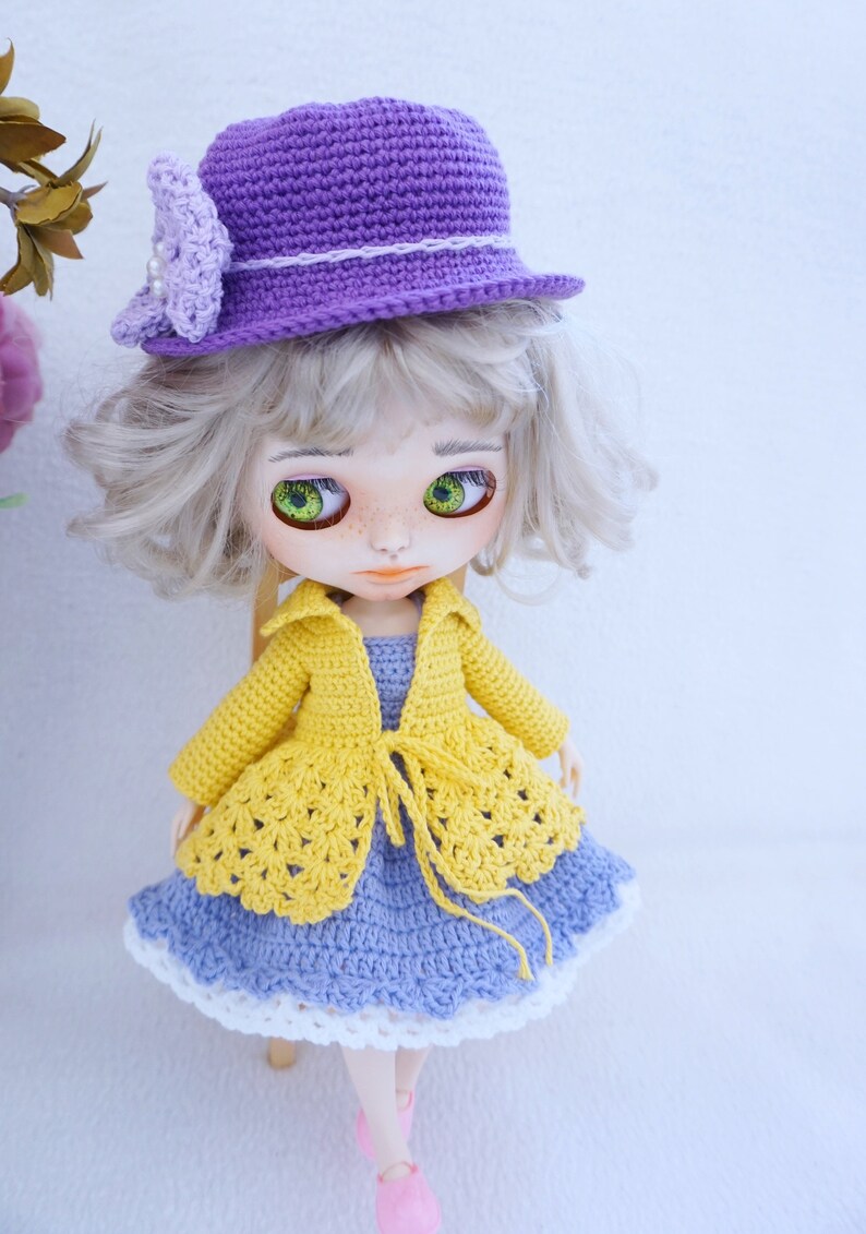 Blythe Doll Joints Body Outfit Crochet Pattern Etsy