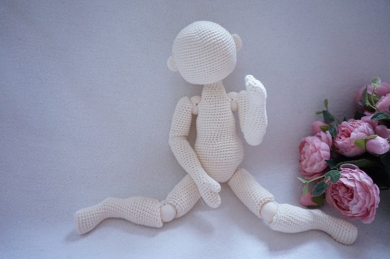 Doll Joints Body Crochet Pattern Not Include Hair and Face Etsy