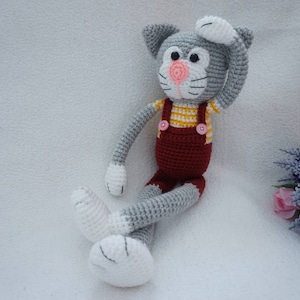 cat crochet pattern / amigurumi cat