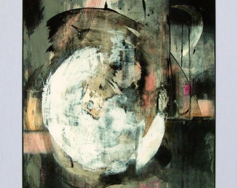 abstract painting modern acrylic painting original handmade painting 20x16x0,75 by M.Schöneberg