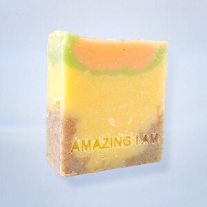 Handmade Rose-Lemongrass All-Natural Vegan soap bar