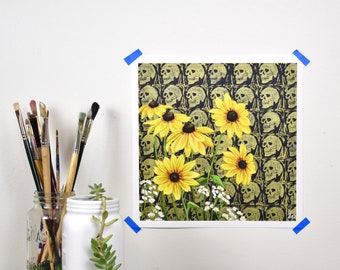 Schwarzäugige Susans Giclée-Druck